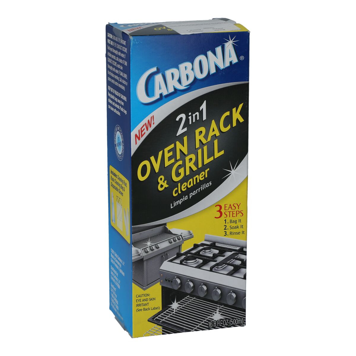 Carbona 2-in-1 Easy to Clean Safe and Hygenic Oven Rack and Grill Cleaner 500ml